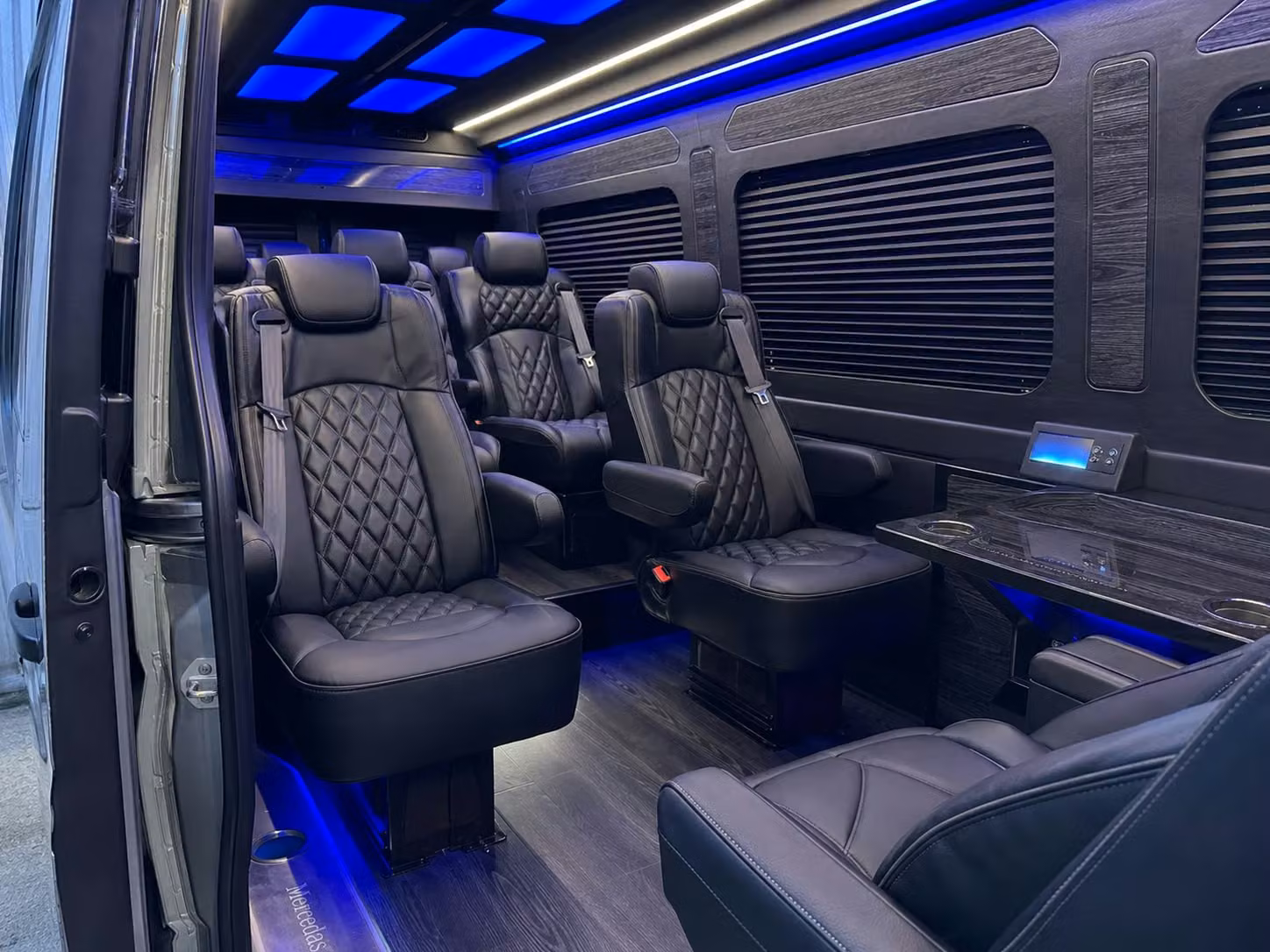 sprinter van transportation for groups and events across alexandria